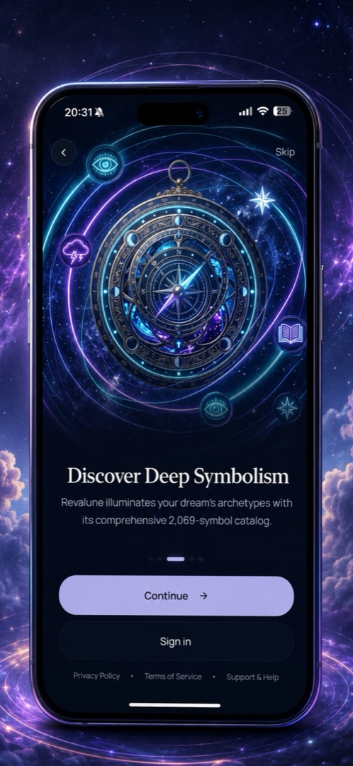 Revalune Dream Interpretation Screen